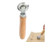 Rullo strumento dello schermo, strumento spline | Rullo spline con manico in legno riutilizzabile - Materiale della porta impermeabile leggero per la carta ondulata 'automobile del patio