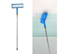Rullo telescopico regolabile da 25,4 cm con paraspruzzi - ideale per dipingere pareti interne e soffitti, applicazione senza disordine, perfetto per gli appassionati di fai da te