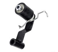 Rullo Tendicatena per atv Acciaio Plastica Alta Resistenza Rullo | Materiale ferro e plastica, design regolabile, nero, 10cm, per atv fuoristrada