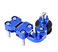 Rullo tendicatena universale in lega di alluminio per moto/chopper/ATV, nero/rosso/argento/blu/oro