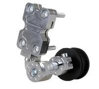 Rullo tendicatena universale in lega di alluminio per moto/chopper/ATV, nero/rosso/argento/blu/oro