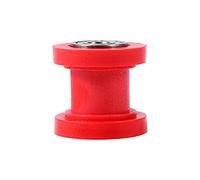 Rullo tendicatena universale per puleggia, 10mm Rullo tendicatena per guida per moto Pit Dirt Mini Bike Atv(Red)