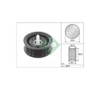 Rullo Tendicinghia Per Accessori INA Per MERCEDES T-Model 2762020119