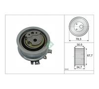 Rullo Tenditore Cinghia Dentata Schaeffler Ina 531 0565 30 per Audi Ford Seat VW