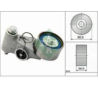 Puleggia tendicinghia, cinghia dentata INA 531 0655 20