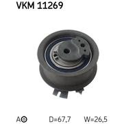 Rullo tenditore cinghia distribuzione Automatico VKM 11269 SKF per VW SKODA AUDI