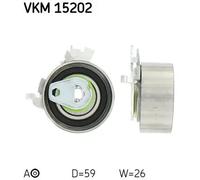 Rullo tenditore cinghia distribuzione Automatico VKM 15202 SKF per OPEL KADETT E