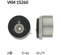 Rullo tenditore cinghia distribuzione Automatico VKM 15260 SKF per CHEVROLET