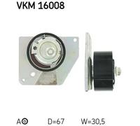 Rullo tenditore cinghia distribuzione Automatico VKM 16008 SKF per RENAULT