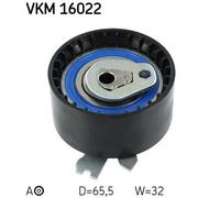 Rullo tenditore cinghia distribuzione Automatico VKM 16022 SKF per RENAULT DACIA