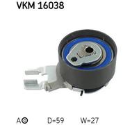 Rullo tenditore cinghia distribuzione Automatico VKM 16038 SKF per VOLVO FORD