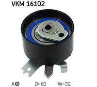 Rullo tenditore cinghia distribuzione Automatico VKM 16102 SKF per RENAULT DACIA