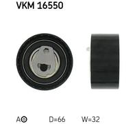 Rullo tenditore cinghia distribuzione Automatico VKM 16550 SKF per RENAULT OPEL