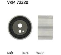 Rullo tenditore cinghia distribuzione manuale VKM 72320 SKF per NISSAN LDV