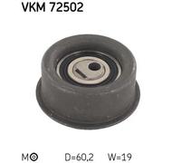 Rullo tenditore cinghia distribuzione manuale VKM 72502 SKF per NISSAN PRIMERA