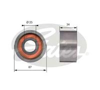 Puleggia di rinvio/guida, cinghia di distribuzione GATES PowerGrip™ T41178