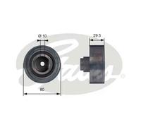 Rullo tenditore cinghia distribuzione Metallo T42050 GATES per AUDI SEAT VW