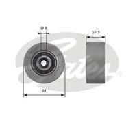 GATES T42151 Galoppino / Guidacinghia, Cinghia dentata