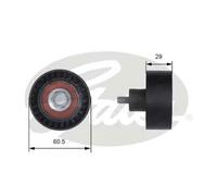 Rullo tenditore cinghia distribuzione Plastica T41233 GATES per FORD MAZDA
