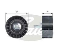 Rullo tenditore cinghia distribuzione Plastica T42170 GATES per DAEWOO CHEVROLET