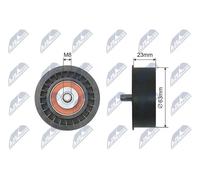 Rullo tenditore cinghia distribuzione RNK-PL-019 NTY per OPEL SAAB CHEVROLET