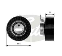 Gates Rullo tenditore T41008 cinghia dentata per Ford Escort V e Orion III