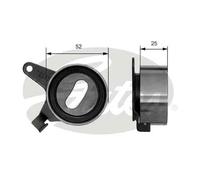 Rullo tenditore cinghia distribuzione T41031 GATES per MAZDA KIA