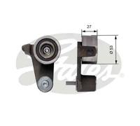 Rullo tenditore cinghia distribuzione T41165 GATES per VOLVO RENAULT