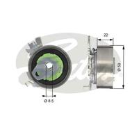 Rullo tenditore cinghia distribuzione T43060 GATES per OPEL CHEVROLET SAAB