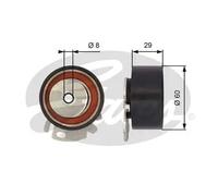 GATES T43068 Rullo tenditore cinghia dentata