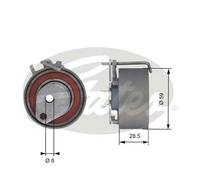 Rullo tenditore cinghia distribuzione T43126 GATES per DACIA RENAULT NISSAN