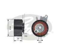 Rullo tenditore cinghia distribuzione T43145 GATES per PEUGEOT CITROËN