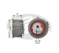 Rullo tenditore cinghia distribuzione T43151 GATES per AUDI SEAT VW DODGE JEEP