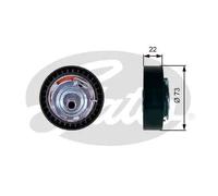 GATES T43225 Rullo tenditore cinghia dentata Puleggia tendicinghia distribuzione Rullo tenditore cinghia distribuzione Rullo tenditore distribuzione