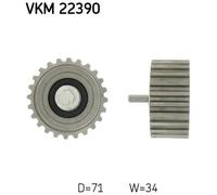 SKF VKM 22390 Galoppino / Guidacinghia, Cinghia dentata