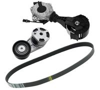 Rullo Tenditore Cinghia Per BMW F20 F30 116i 118i 120i 316i N13B16 11287598832 11287603347 11287603348 6PK987 Kit Ruota Di Frizione Tenditore Cinghia Motore