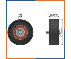 Rullo tenditore, cinghia poly-v per ALFA ROMEO | 04627094AA