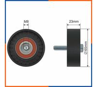 Rullo tenditore, cinghia poly-v per ALFA ROMEO | 55225535