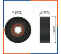 Rullo tenditore, cinghia poly-v per CITROEN | 0-N1493, 0-N1493S