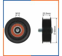 Rullo tenditore, cinghia poly-v per FIAT | 1361876