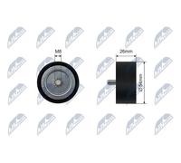 Rullo tenditore, Cinghia Poly-V per MERCEDES-BENZ SPRINTER 3,5-t SPRINTER 3-t SP