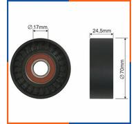 Rullo tenditore cinghia trapezoidale RNK-BM-001 NTY per MINI MINI MINI Cabriolet