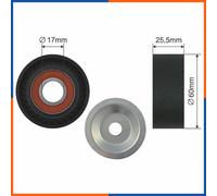 Rullo tenditore, cinghia poly-v per RENAULT | 1192500Q0D