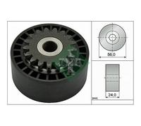 Rullo Tenditore Cinghia Poly V Schaeffler Ina 531 0744 10 per Citroën Nissan