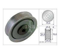 Lemförder 531 0845 10 Rullo per Daihatsu Sirion Subaru