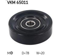 Rullo tenditore, Cinghia Poly-V SKF VKM 65011 per KIA RIO II (JB) 1.4 2010-2011