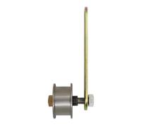 Rullo tenditore cinghia pressore per mietitrebbia triciclo cinghia trapezoidale tenditore ferro puleggia tendicinghia con cuscinetto ricambio puleggia tendicinghia trattorino motozappa (set 26x48.5mm)