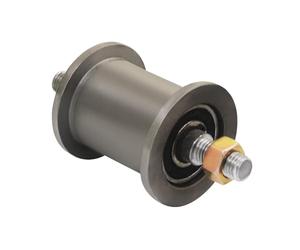 Rullo tenditore cinghia pressore per mietitrebbia triciclo cinghia trapezoidale tenditore ferro puleggia tendicinghia con cuscinetto ricambio puleggia tendicinghia trattorino motozappa (96x45mm)