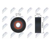 Rullo tenditore cinghia RNK-BM-022 NTY per BMW 5 5 Touring X1 X3 2 Coupé X4 3 1