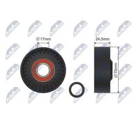 NTY RNK-BM-029 Galoppino/Guidacinghia, Cinghia trapezoidale per BMW